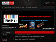 Tablet Screenshot of pileservice.com
